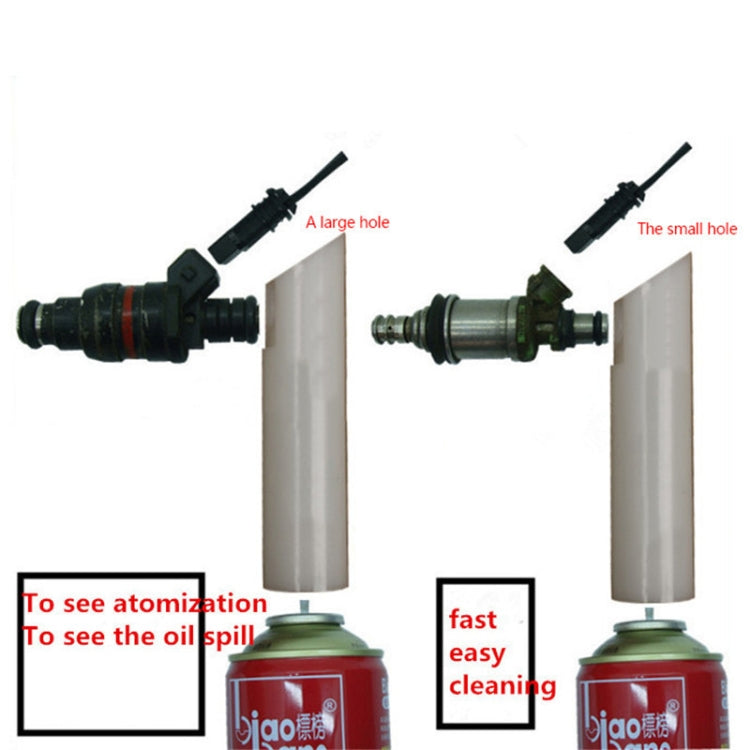 Car Wash Maintenance Manual Fuel Spray Nozzle Cleaning Tool Engine Care Fuel Injector Washing Device Fuel System Cleaning, C2-0013
