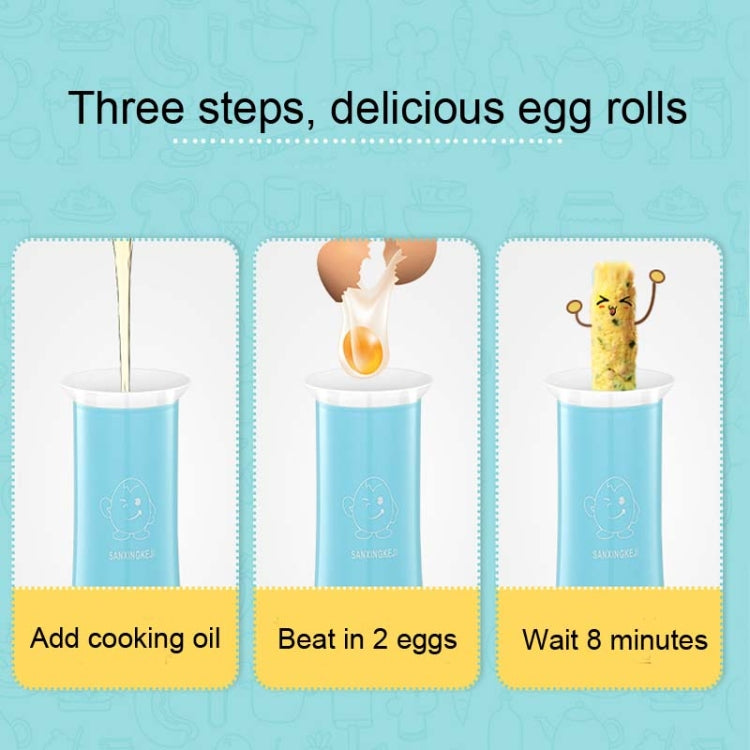 SANXINGKEJI Household Multifunctional Egg Cup Boiled Egg Roll Machine, CN Plug, Egg Roll Machine