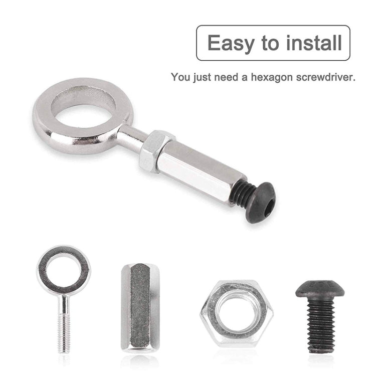 Scooter Axle Locking Screw Pull Ring Assembly for Xiaomi Mijia M365