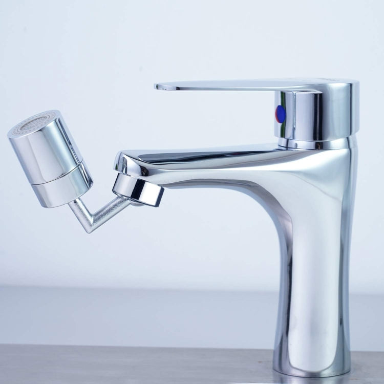 720-Degree Universal Rotating Faucet Anti-Splash Spout Filter Dual-Function Faucet, Three Sections, Two Sections