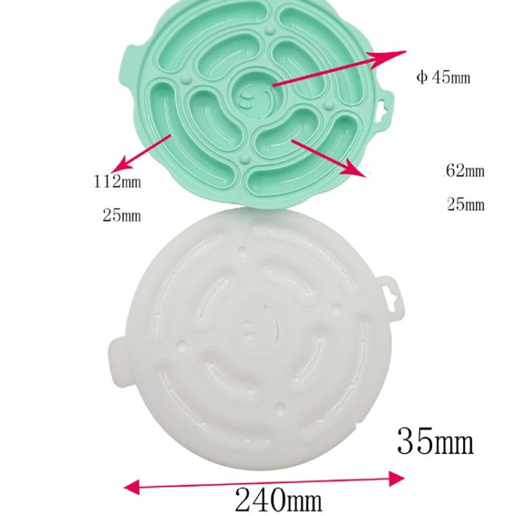 Food Grade Silicone Round Sausage Mold Baking Mold Homemade DIY Hot Dog Mold, Random Color Delivery, DIY Hot Dog Mold