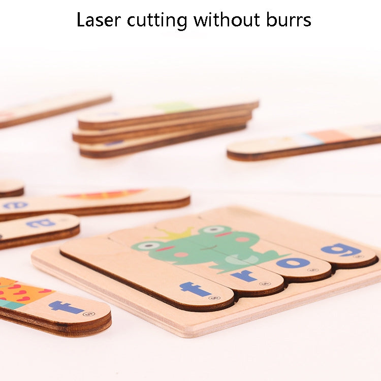 Wooden Bar Puzzles, Kindergarten Spelling Words Ice Cream Stick, Spelling Words Ice Cream Stick