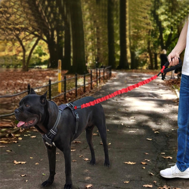 HCPET Dog Traction Rope Pet High-Elastic Explosion-Proof Elastic Rope, 75cm, 120cm