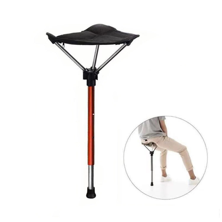 Outdoor Folding Stool Portable Queuing Seat Fishing Mazza Telescopic Folding Stool, Folding Stool