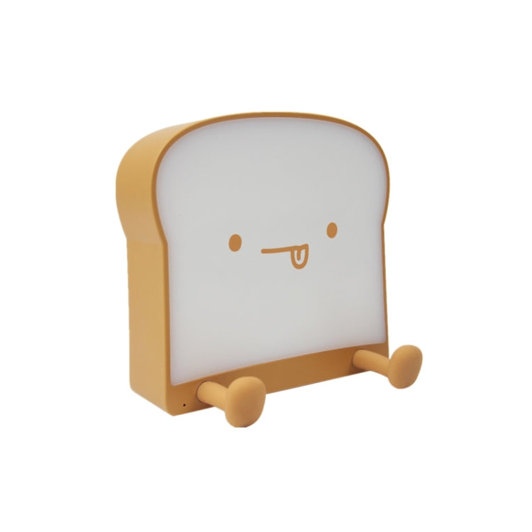 F-L-01 Toast Bread Night Light With Mobile Phone Holder Children Bedroom Timing Sleep Light, F-L-01 Toast Bread Gluttonous, F-L-01 Toast Bread Snooze, F-L-01 Toast Bread Playful