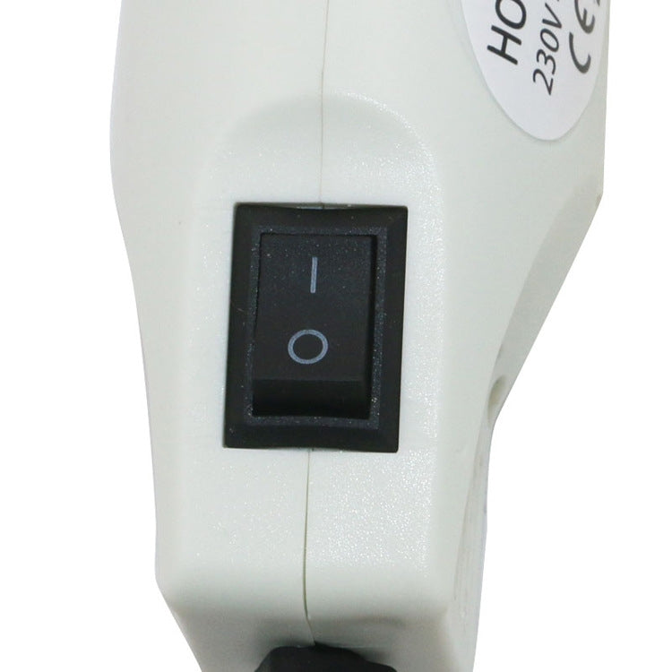 230V Soft Ceramic Hot Air Device Rubber Stamp Heat Shrinkable Film DIY Appliance, UK Plug, UK Plug( Black), UK Plug(White)