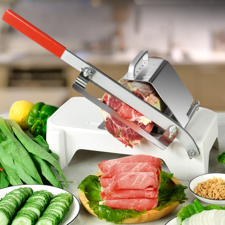 Lamb Slicer Household Manual Vegetable Cutter Meat Slicer, White