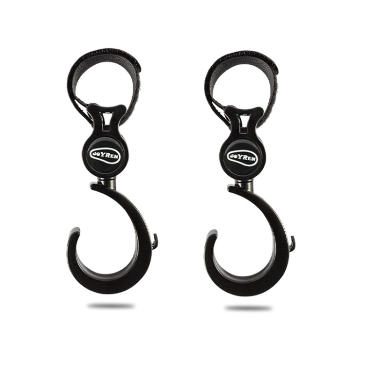 JOYREN 2pcs/Set Baby Stroller Non-Slip And Durable Hook, 2 Sets Stroller Hook