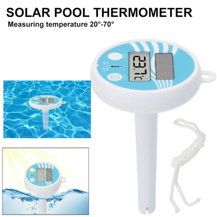 BL9057  Solar Swimming Pool Thermometer Swimming Pool Equipment Floating Water Thermometer with Digital Display Function, BL9057