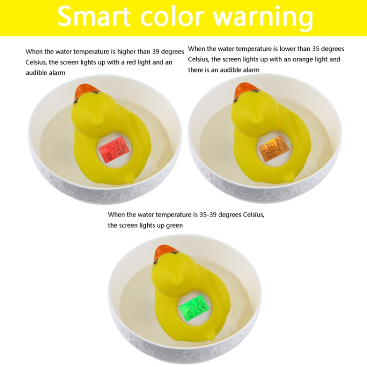 AF-023 Children Bath Thermometer Water Baby Bathing Yellow Duck Water Thermometer, Children Bath Thermometer