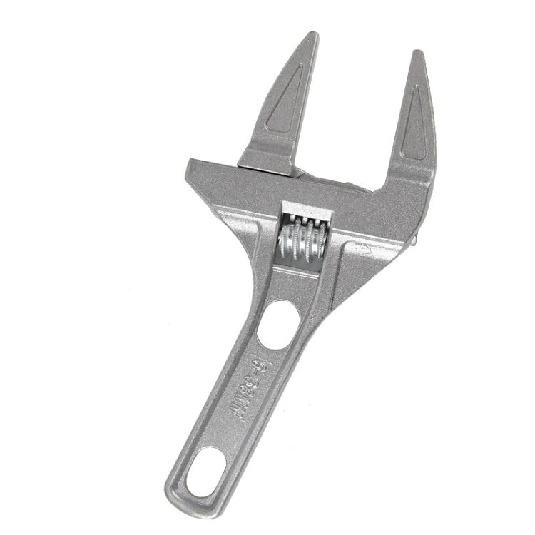 Aluminum Adjustable Large Opening Bathroom Wrench Hardware Tools, No Package Ordinary Version