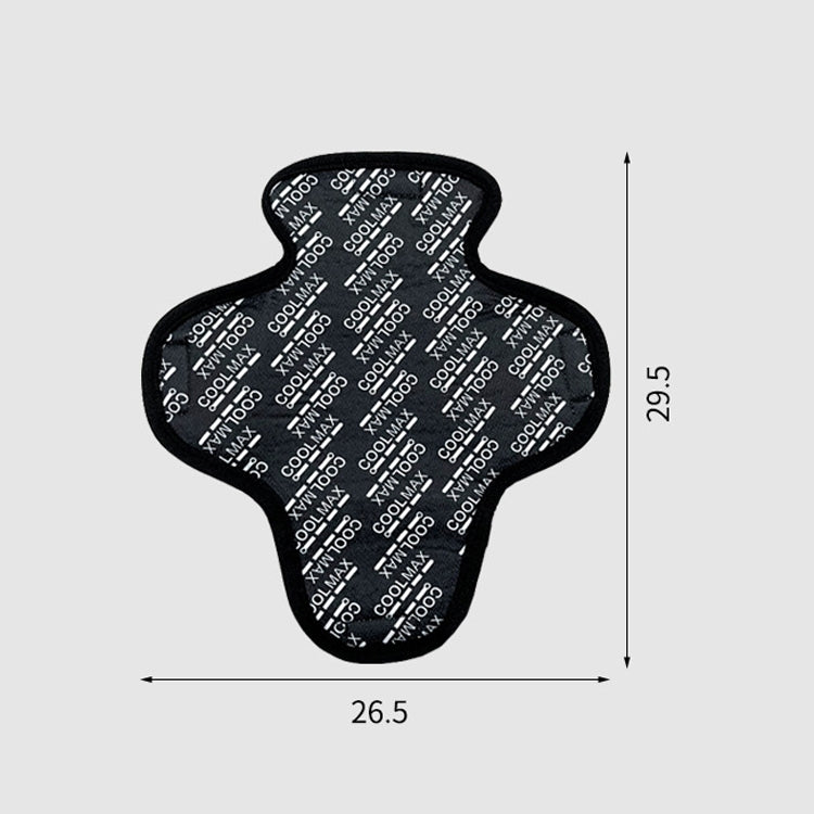 MTTD1028 Riding Breathable Quick-Drying Absorb Sweat Sponge Pad Removable Motorcycle Helmet Pad, One Size