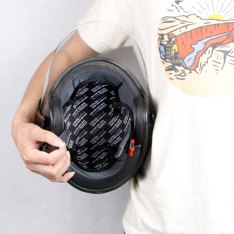 MTTD1028 Riding Breathable Quick-Drying Absorb Sweat Sponge Pad Removable Motorcycle Helmet Pad, One Size