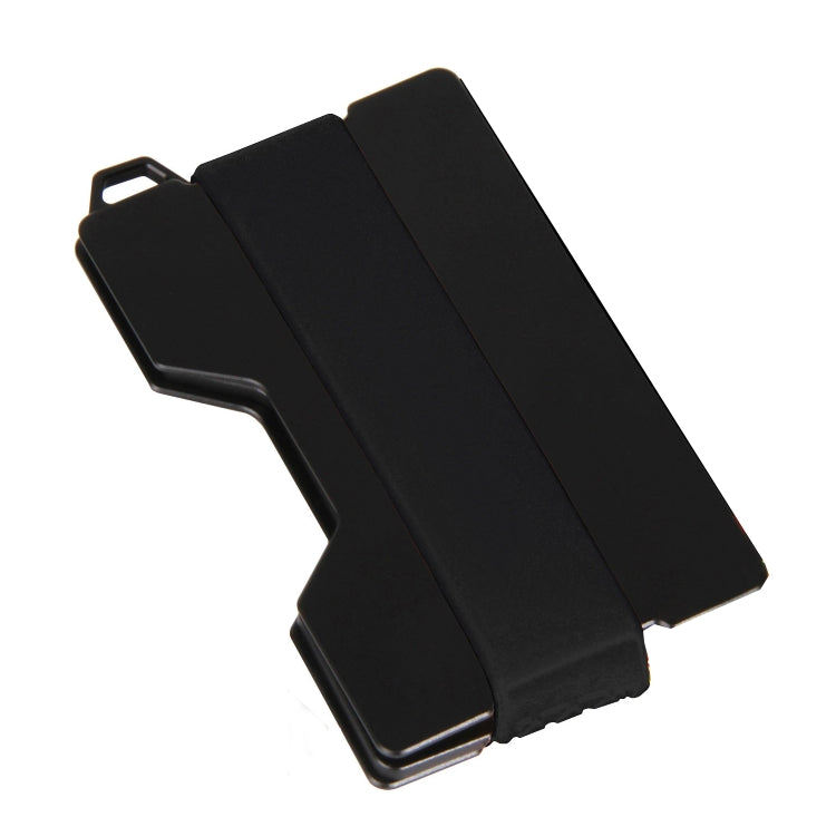 Aluminum Alloy RFID Card Holder Anti-Theft EDC Wallet Coin Storage Box Key Card Holder, Red, Blue, Black, Brown, Orange, Grey, Red Main Body, Blue Main Body, Gray Main Body