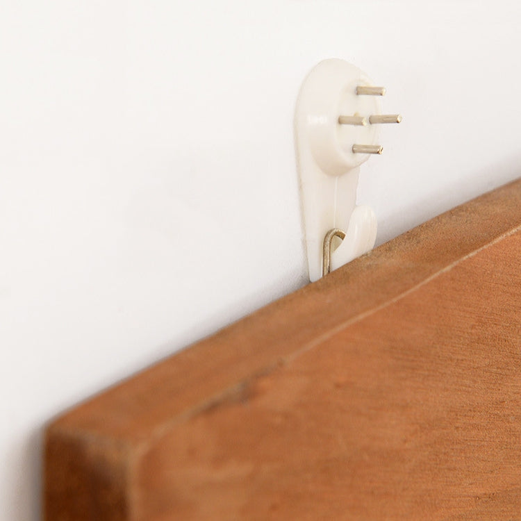 30pcs Press-Free Hanging Nail Hook Strong Wall Invisible Staple Photo Frame Photo Wall Without Trace Nails, Specification:, Extra Large, Large, Medium, Card Slot