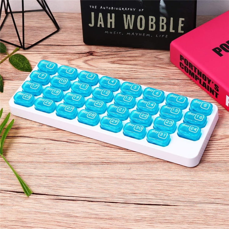 S-015 31 Grid Keyboard Type Plastic Pill Box