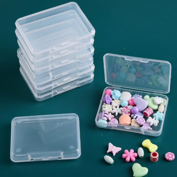 30 PCS Rectangular PP Transparent Plastic Box Parts Hardware Tool Accessories Storage Box, 30 PCS Rectangular