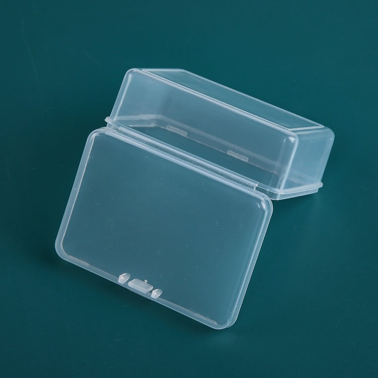 20 PCS Rectangular Plastic Box Transparent Parts PP Storage Box With Cover, 20 PCS Rectangular