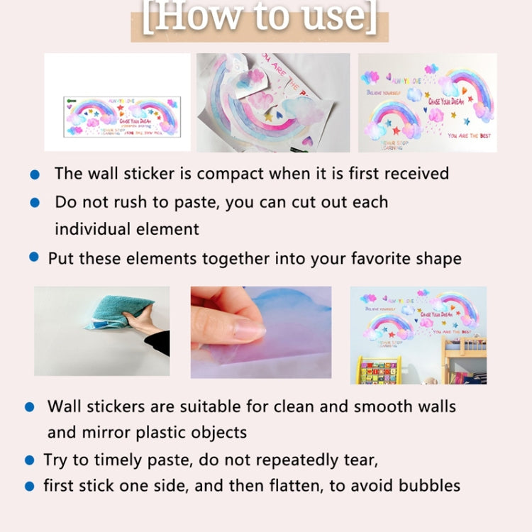 ZSZ1778 Luminous Smiling Baby Elephant Wall Stickers Background Wall Bedroom Stickers, Specification: 28x28cm, ZSZ1778