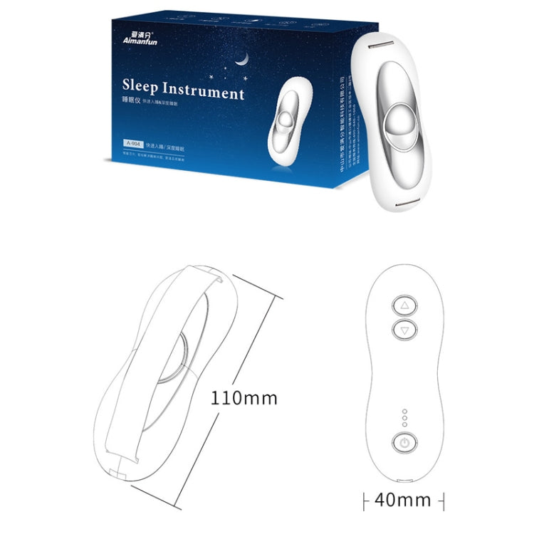 Aimanfun 904 Micro-Current Sleep Aid Portable Wireless Fast Sleep Device, 904