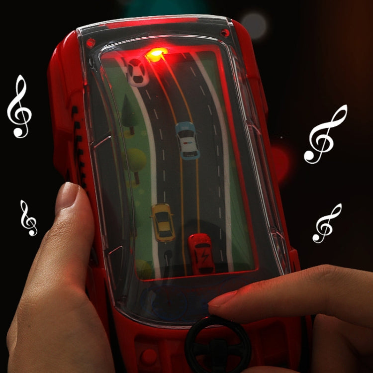 Children Car Adventure Game Two-Players Battle Toy(Black Red)