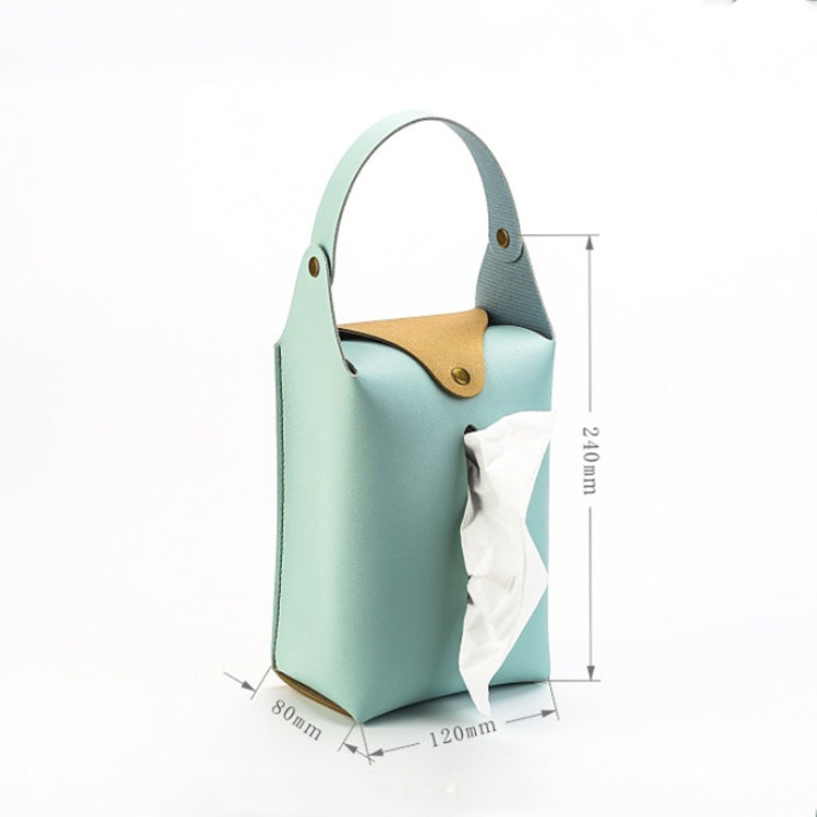 004 Suspended Car Hand Paper Towel Bag, Black, Royal Blue, Light Blue, Grey, Off White, Pink