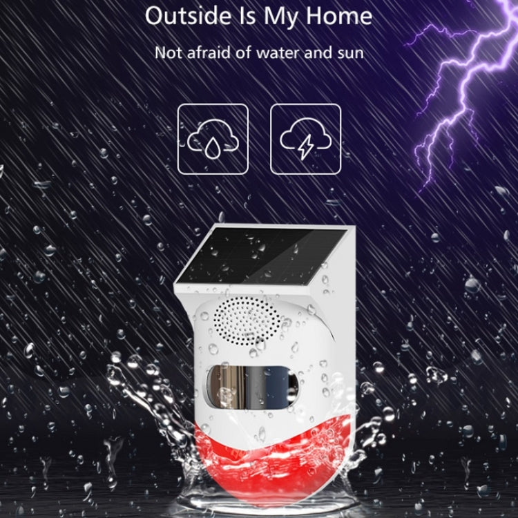 Outdoor IP67 Waterproof Solar Infrared Alarm, Spec: Remote Control