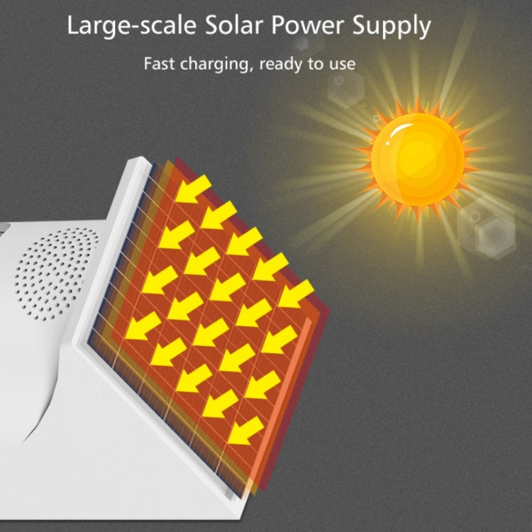 Outdoor IP67 Waterproof Solar Infrared Alarm, Spec: Recording