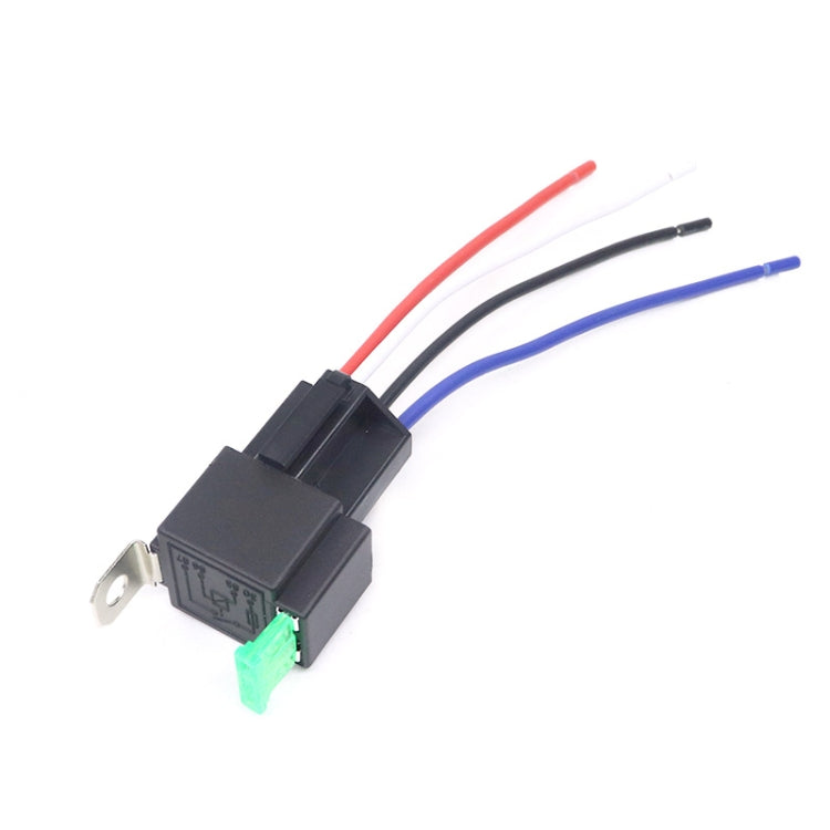 5 Sets JD2912 4 Pin Car Relay With Fuse, 12V, 24V