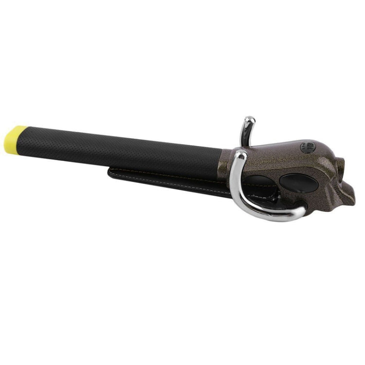 Car Steering Wheel Anti-Theft Lock, Anti-Theft Lock((Black Gold))