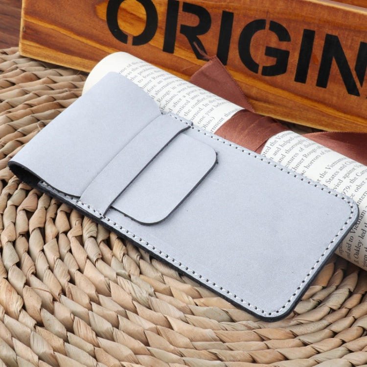 Vintage Pure Handmade Fog Wax Pencil Case, Size:, Large
