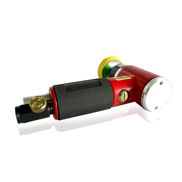 Pneumatic Polishing Machine Sandpaper Machine Car Waxing Machine, Red With 2 inch 3 inch Pallet, Black With 2 inch 3 inch Pallet