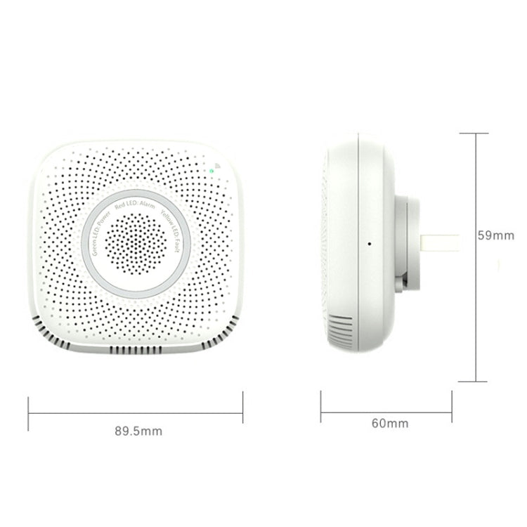 TY-GSA-87 Smart Home WIFI Gas Detector, Specification: US Plug