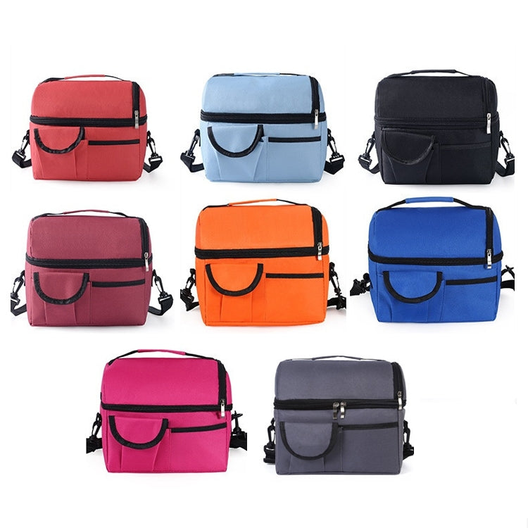 Double Insulation Bag Breast Milk Fresh Bag Bottle Mummy Bag, Mummy Bag(Black), Mummy Bag(Royal Blue), Mummy Bag(Rose Red), Mummy Bag(Red), Mummy Bag(Wine Red), Mummy Bag(Orange), Mummy Bag(Sky Blue), Mummy Bag(Grey)