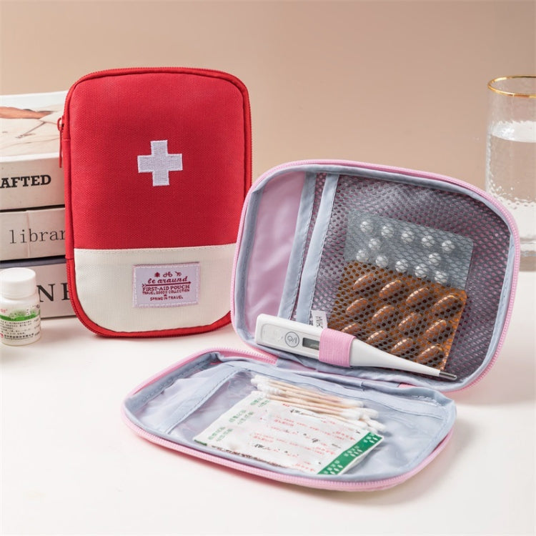 Travel Home Portable Medical Bag, Red Large, Blue Large, Red Small, Blue Small, Pink Large, Pink Small, Yellow Large, Yellow Small
