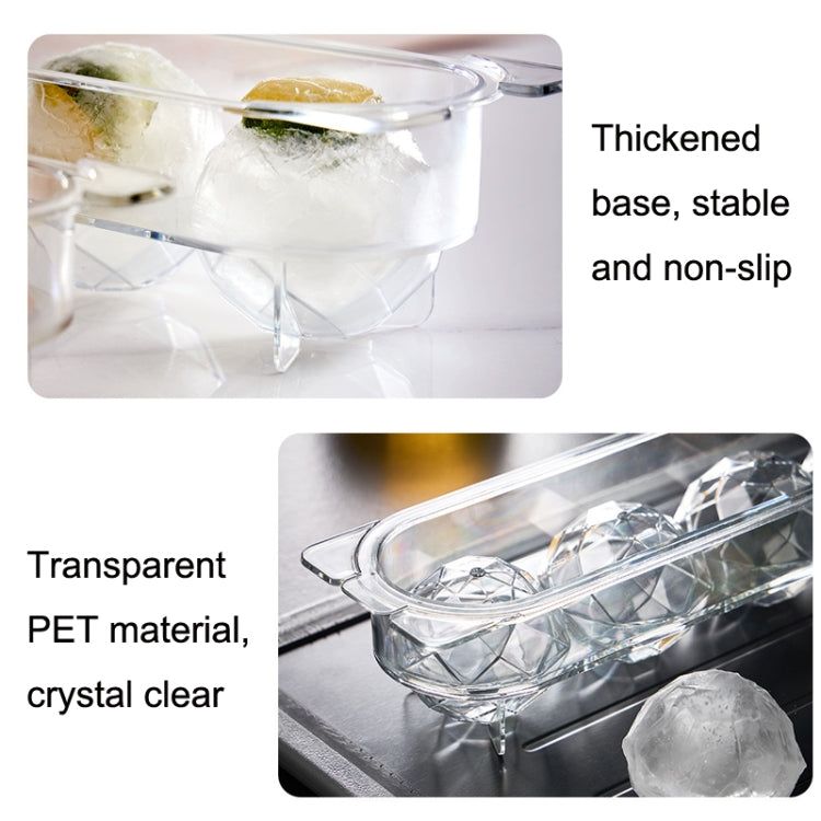 Household Food Grade Transparent Round Ice Cube Mold, Size: Large, Small, Medium, Large