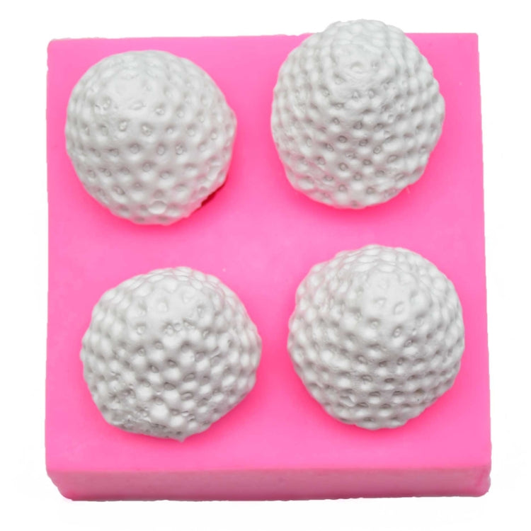 Fondant Chocolate Cake Decorating Strawberry Silicone Mold, Cake Decorating