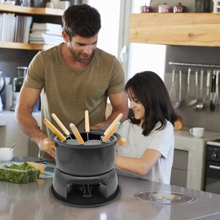 Home Heating Alcohol Pot Cheese Chocolate Ice Cream Fondue, Ice Cream Fondue