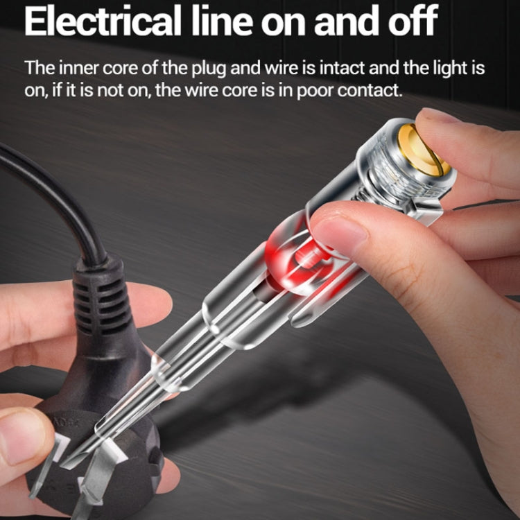 ANENG Multi-Function Induction High-Brightness Transparent Test Pen Screwdriver, B09