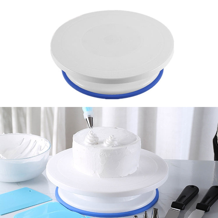 Home Piping Table Cake Turntable, White, Wheat, Blue, Pink