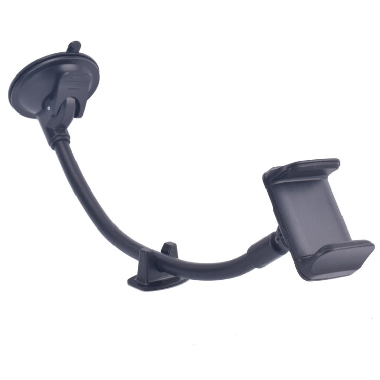 Suction Cup Long Soft Hose Windshield Car Mobile Phone Clip Bracket