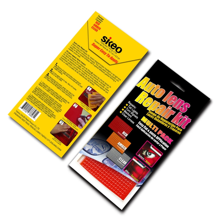 Sikeo Car Tail Light Repair Patch DIY Quick Patch Tool Package, Tail Light Repair Patch