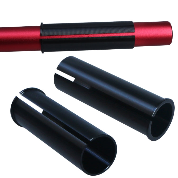 2 PCS FMFXTR Bicycle Seat Tube Reducer Sleeve Conversion Sleeve, Specification:, 27.2mm To 25.4mm, 28.6mm To 25.4mm, 28.6mm To 27.2mm, 30.4mm To 27.2mm, 30.8mm To 27.2mm, 31.6mm To 27.2mm, 33.9mm To 27.2mm, 33.9mm To 31.6mm