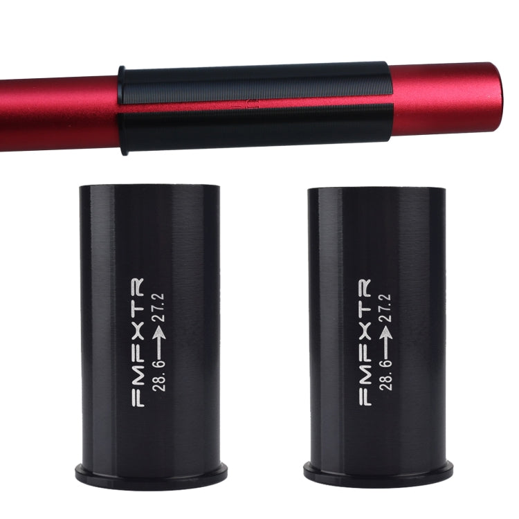 2 PCS FMFXTR Bicycle Seat Tube Reducer Sleeve Conversion Sleeve, Specification:, 27.2mm To 25.4mm, 28.6mm To 25.4mm, 28.6mm To 27.2mm, 30.4mm To 27.2mm, 30.8mm To 27.2mm, 31.6mm To 27.2mm, 33.9mm To 27.2mm, 33.9mm To 31.6mm