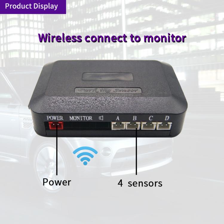 Wireless Radar with LED Display Automatic Alarm Reversing Assist, PZ314W