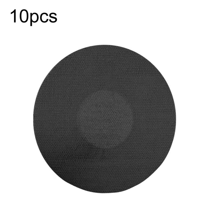 10 PCS Sports Non-slip Adhesive Patch Densor Sweat-absorbing Breathable Fixing Patch, Fresh Color, Black