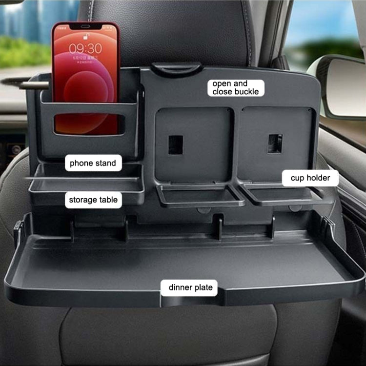 UCHURNG Car Computer Table Folding Chair Back Dining Table, UCHURNG