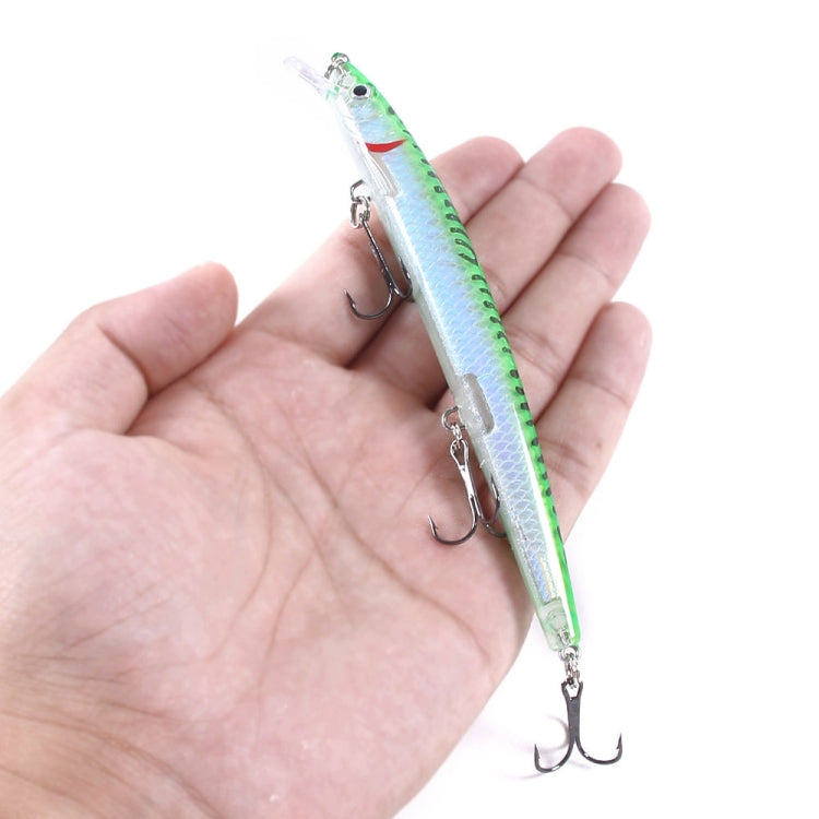 HENGJIA MI130 13.5cm 15.5g Far Throwing Floating Water Laser Bait, 4, 5, 6, 7, 8, 9, 10, 11, 1, 12, 2, 3