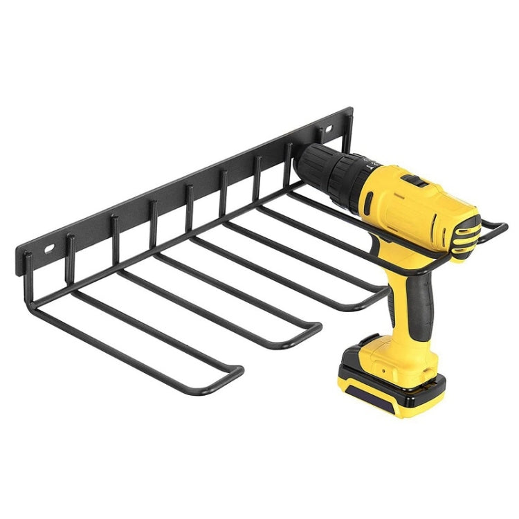 Wall Mounted Handheld Drill Tool Storage Rack, Complete set, Single Rack