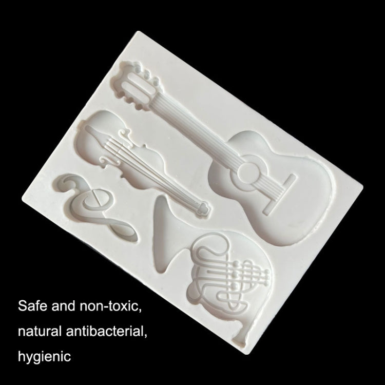 Castle Musical Silicone Mold Chocolate Fondant Cake Decor, Style:, Specification: Triangle, Triangle, Rectangle